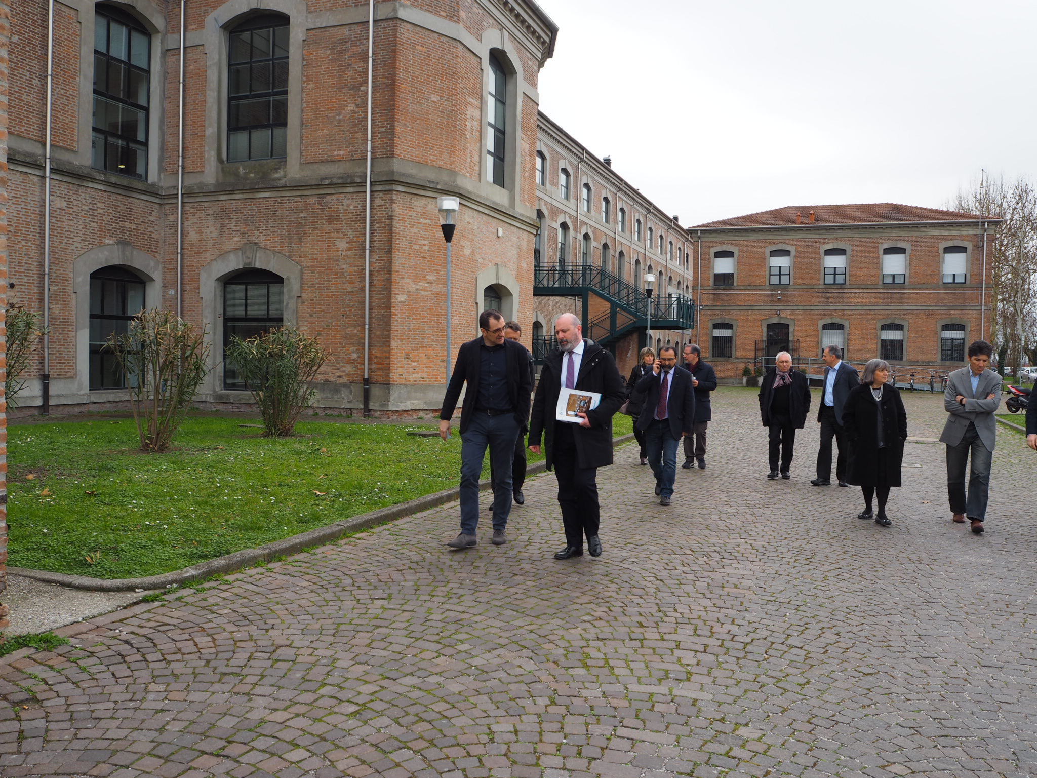 Il Presidente della Regione in visita ai laboratori del Polo Scientifico Tecnologico