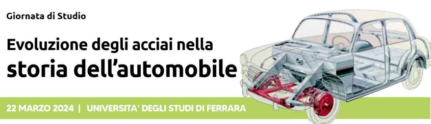 22 marzo 2024 al PST: Evoluzione degli Acciai nella Storia dell'Automobile