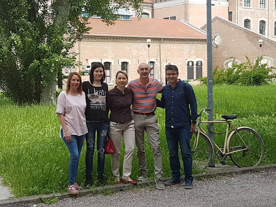 Docenti dell' Escuela Politécnica Superior de Algeciras (UCA) in visita al DE