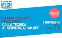 Il laboratorio MechLav partecipa all'evento Clust-ER MECH del 6 novembre 