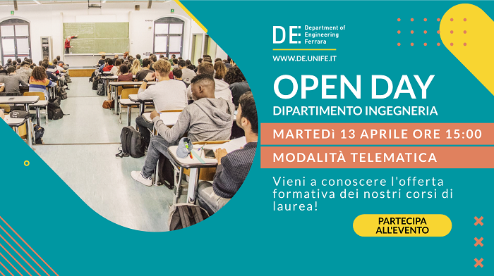 Ingunife: 13 aprile Open Day Telematico ore 15.00